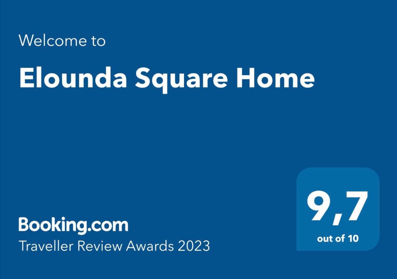 Elounda Square Home Экстерьер фото